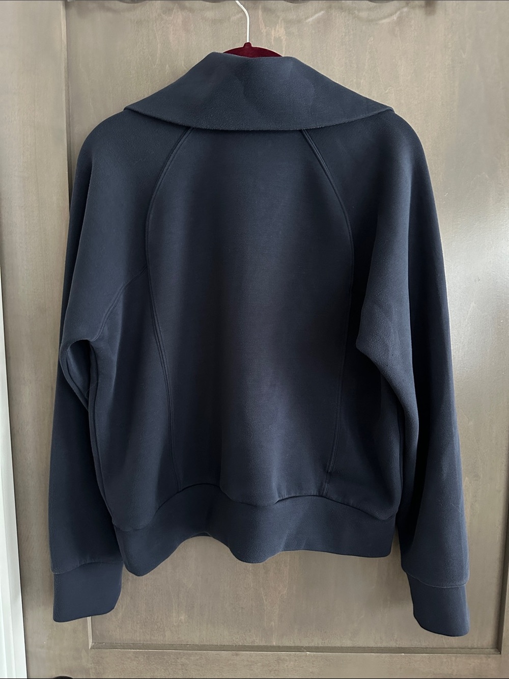 Spanx Air Essentials Half Zip Pullover Timeless Navy Size S - Picture 5 of 10